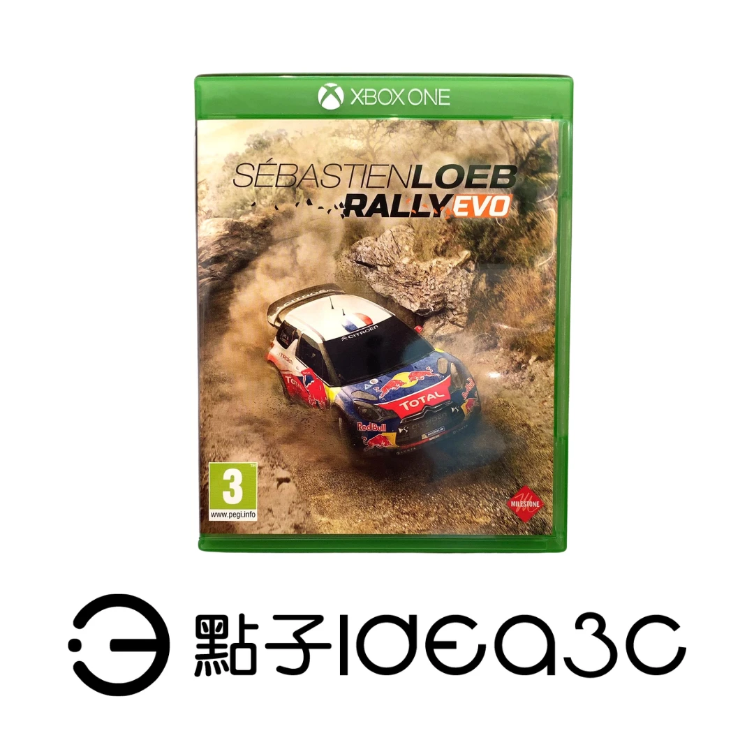 XBOX ONE遊戲片｜塞巴斯蒂安拉力賽車 Sebastien Loeb Rally Evo｜擬真賽車 越野拉力