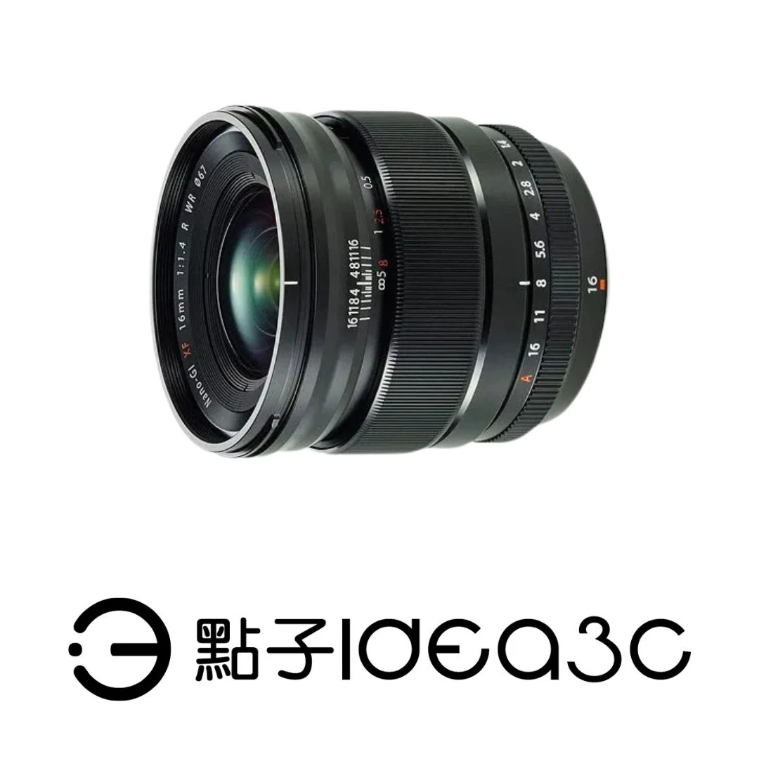 Fujifilm XF 16mm F1.4 R WR 定焦鏡頭 大光圈 推拉式手動對焦環