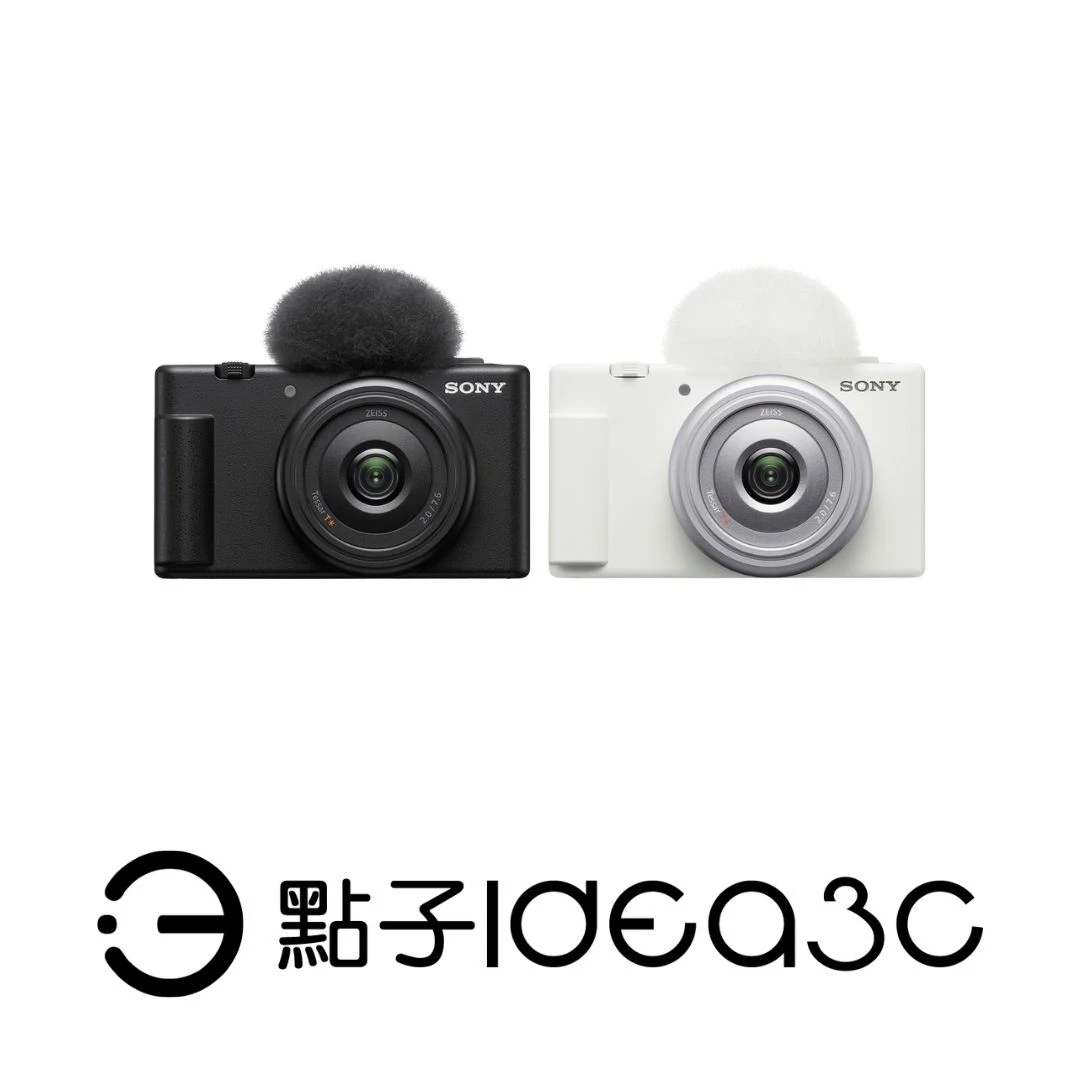 Sony ZV-1F 20mm 廣角鏡頭相機 F2.0 大光圈 觸控拍攝 4K 高畫質影片錄製