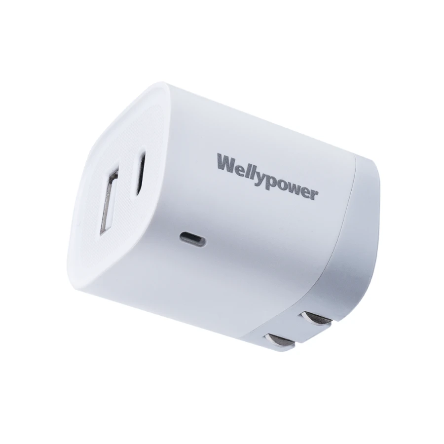 WellyPower 30W PD/QC3.0 雙孔快速充電器