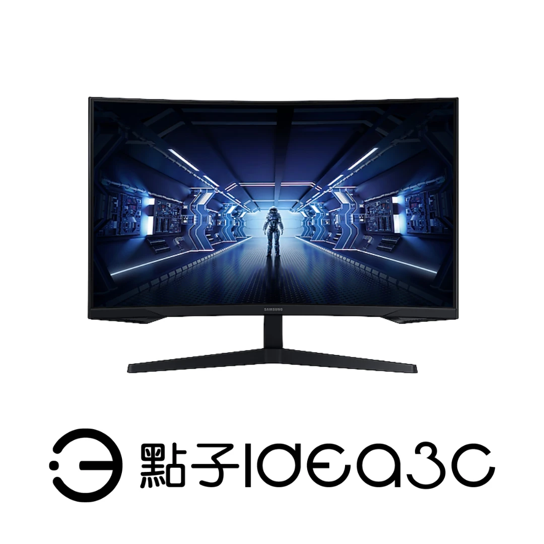 Samsung C27G55TQBC 27吋曲面螢幕 144Hz更新率 電競螢幕 1000R