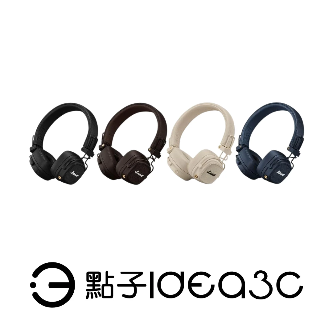 Marshall Major V 耳罩式藍牙耳機【新品】可摺疊設計 自訂Ｍ按鈕