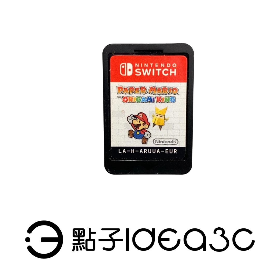 Switch遊戲片｜紙片瑪利歐：摺紙國王｜解謎、拯救世界