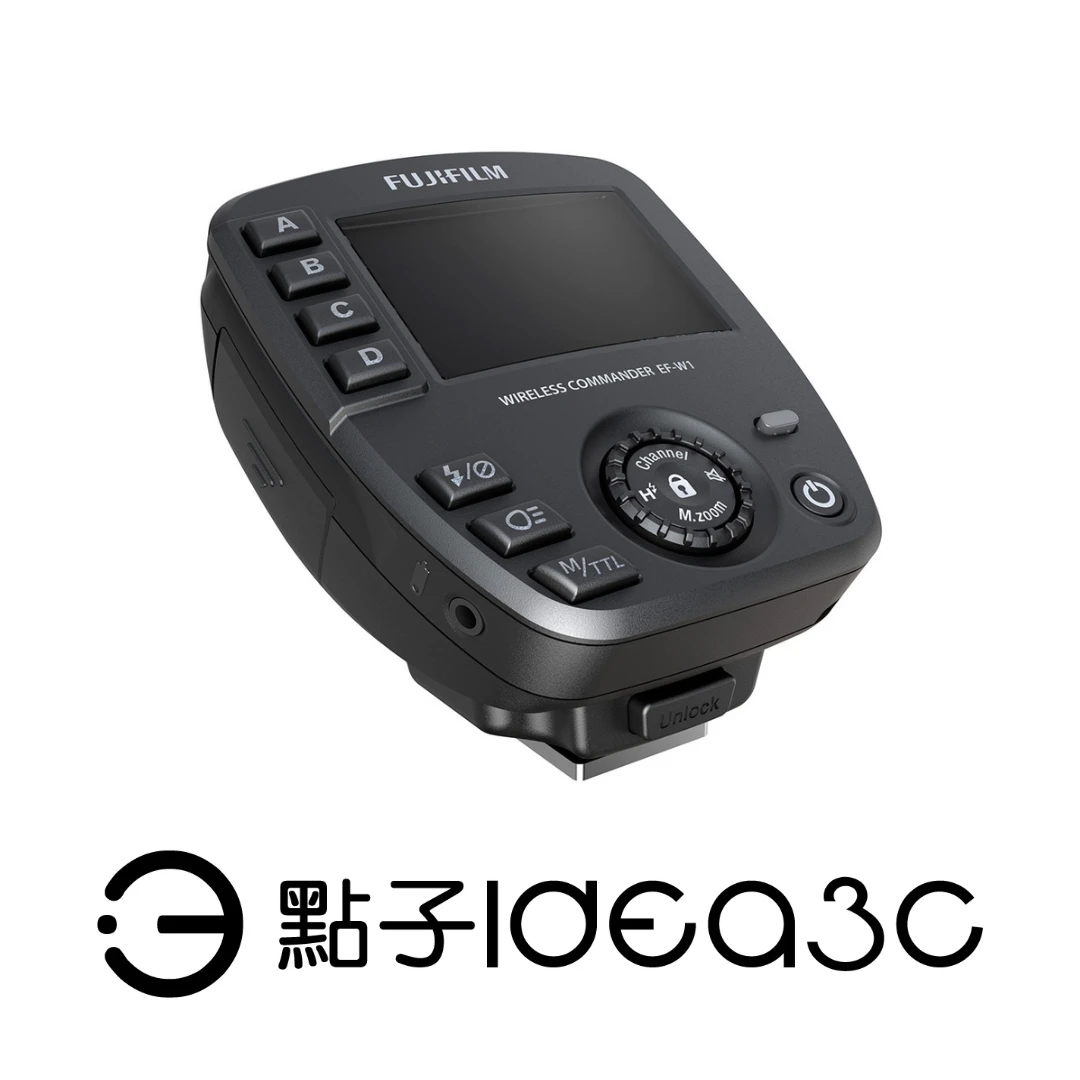Fujifilm EF-W1 無線觸發器 TTL自動測光 FP高速同步 2.4GHz無線引閃