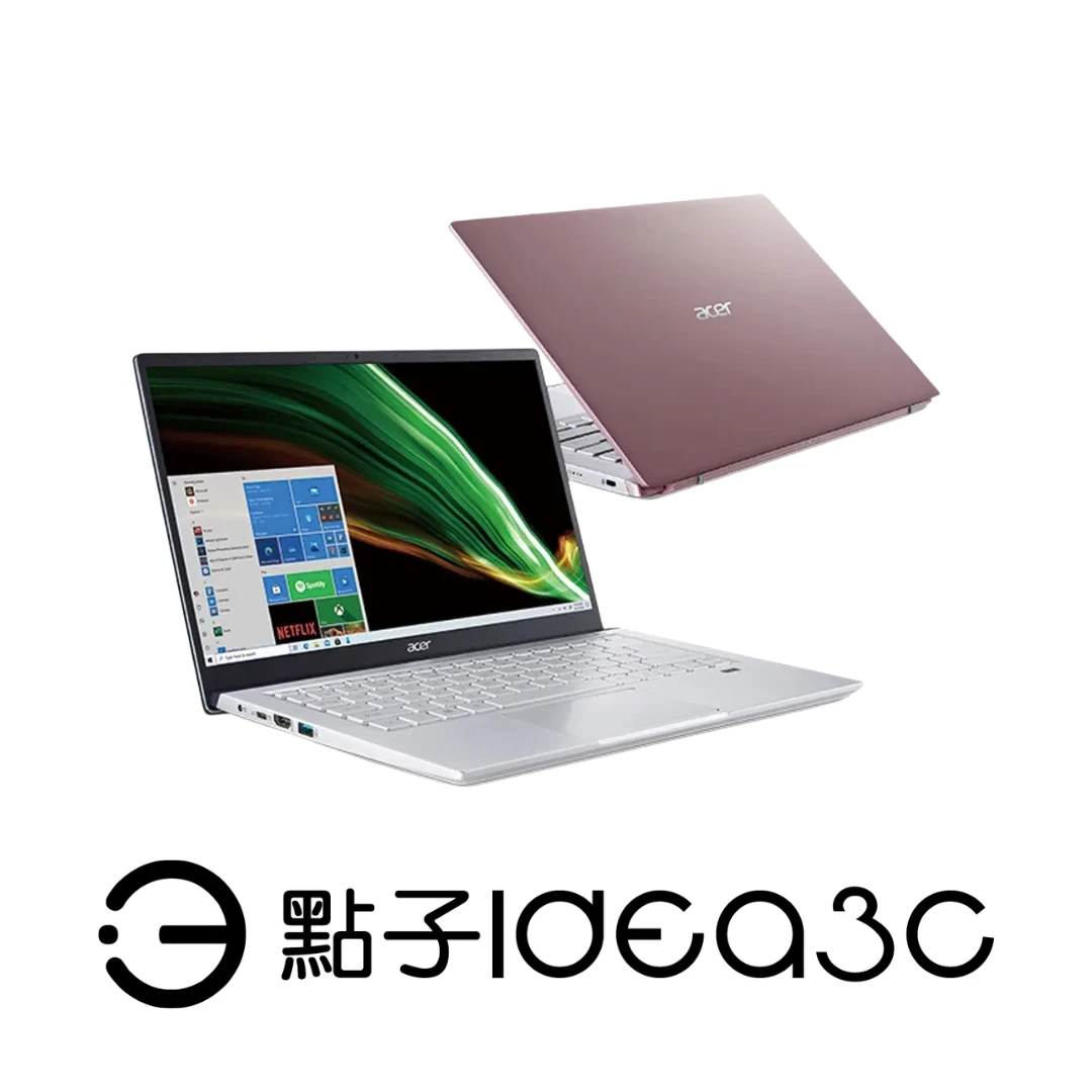 Acer SFX14-41G-R3S5 14吋 R7-5700U 16G 512G SSD RTX3050 輕薄效能筆電