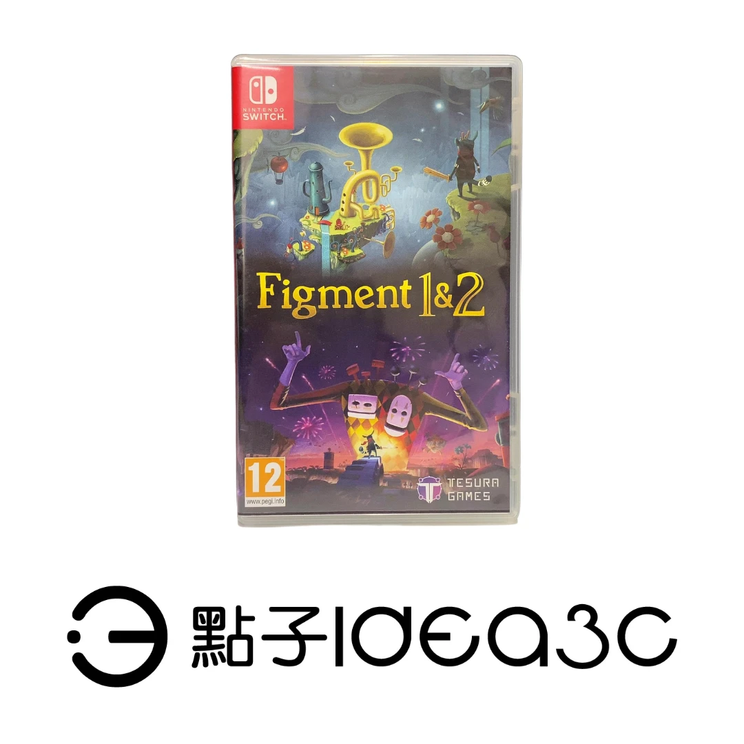 Switch 遊戲片｜異界幻想 1&2 Figment 1&2｜雙遊戲合輯 冒險解謎 動作冒險 音樂遊戲