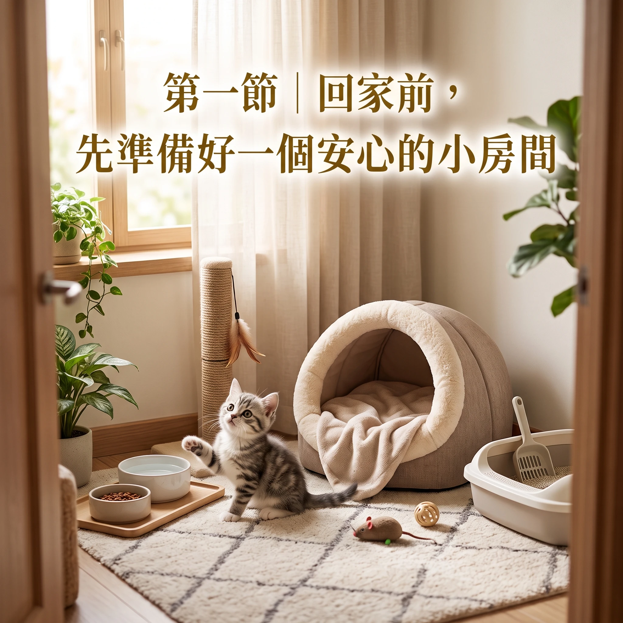 【 帕米樂手記 】Chapter 2｜第一節｜回家前，先準備好一個安心的小房間