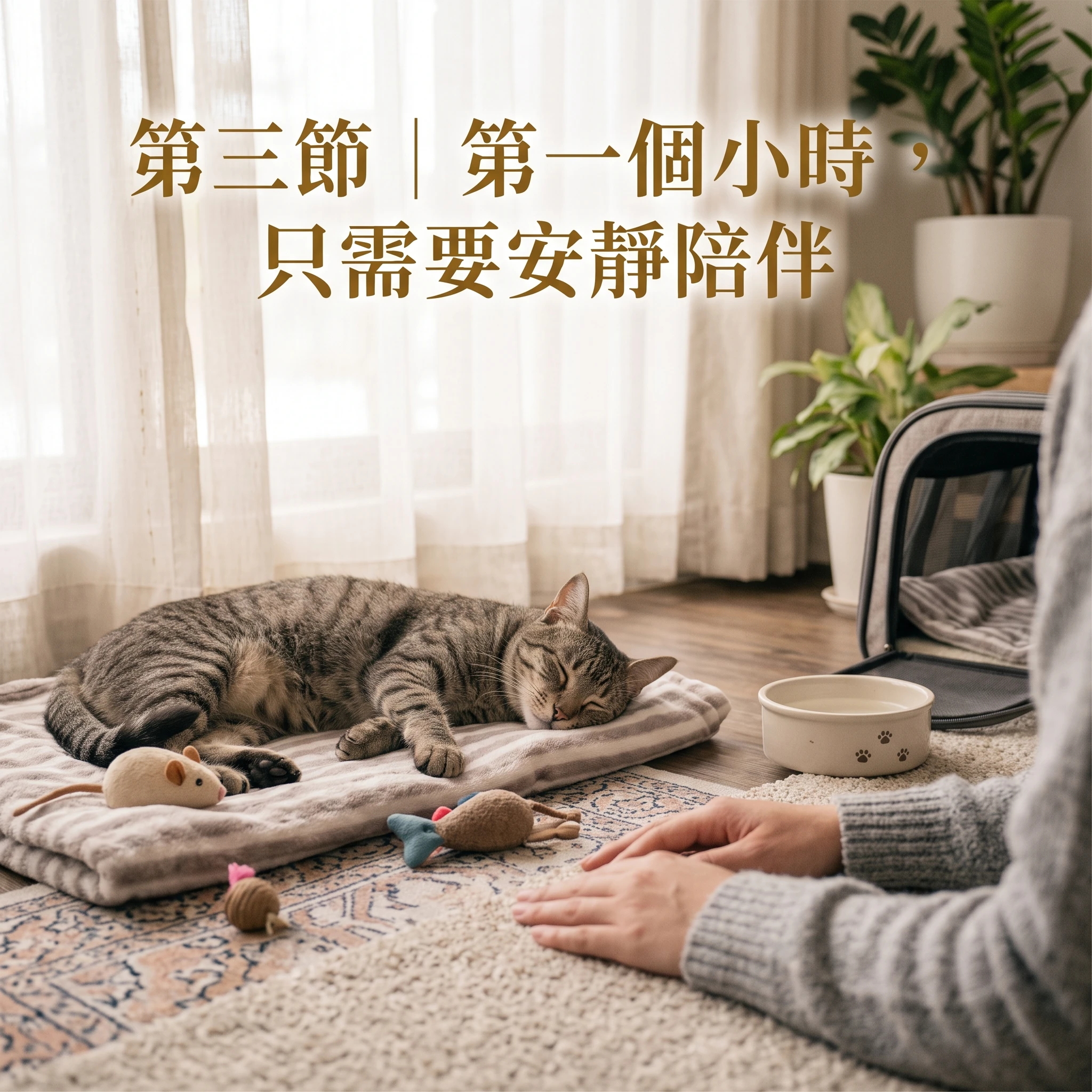 【 帕米樂手記 】Chapter 2｜第三節｜第一個小時，只需要安靜陪伴