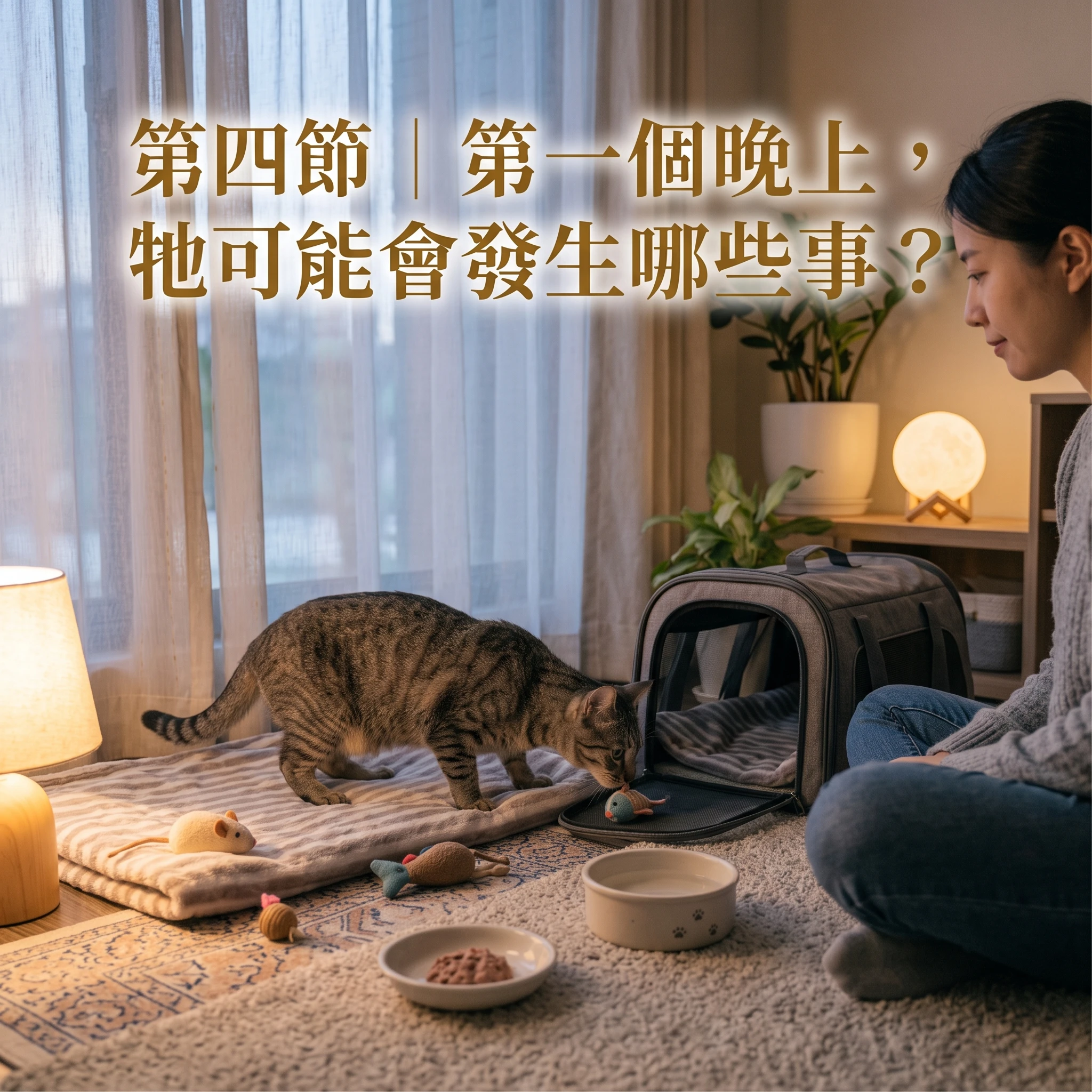 【 帕米樂手記 】Chapter 2｜第四節｜第一個晚上，牠可能會發生哪些事？