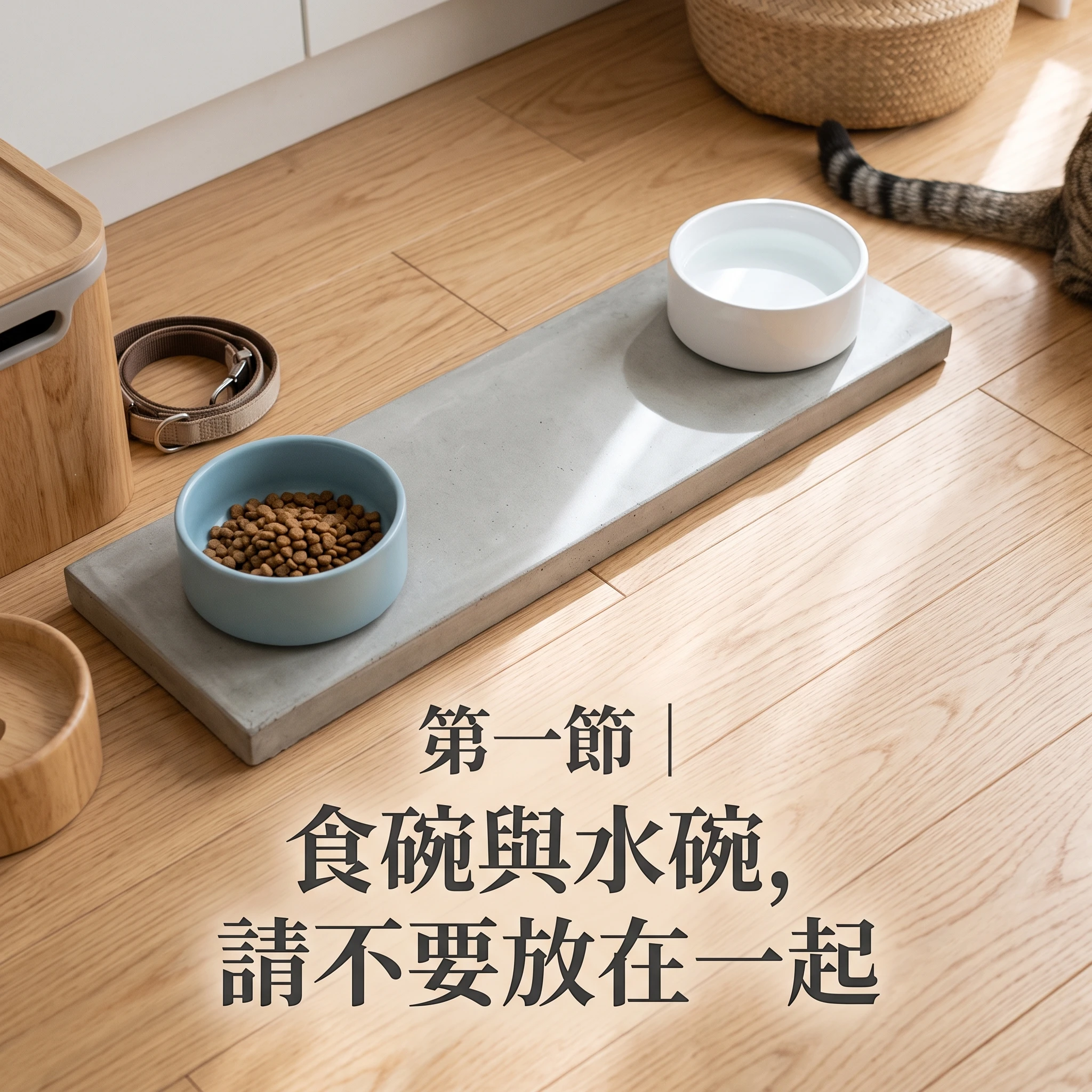 【 帕米樂手記 】Chapter 3｜第一節｜食碗與水碗，請不要放在一起