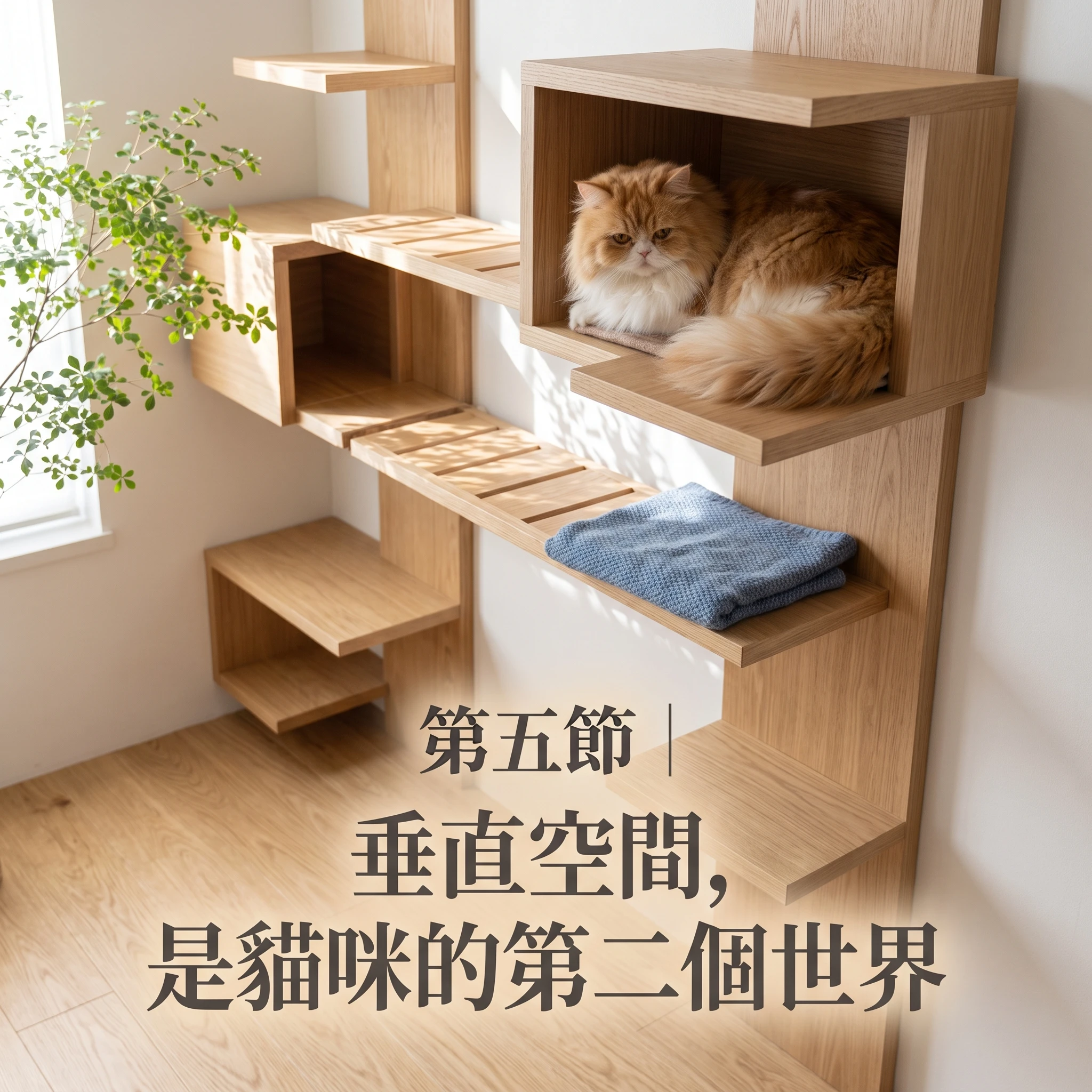 【 帕米樂手記 】Chapter 3｜第五節｜垂直空間，是貓咪的第二個世界