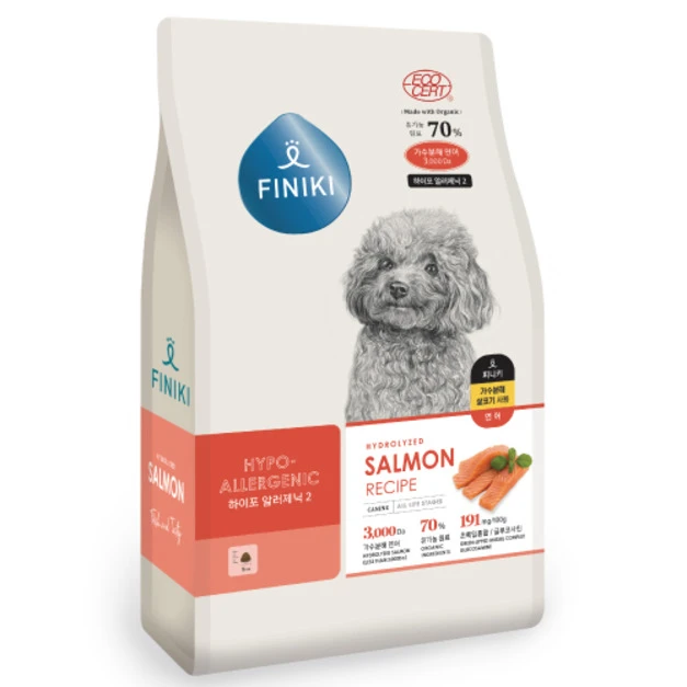 Finiki 菲尼奇 犬用有機水解低敏安心餐-鮭魚 1.8kg