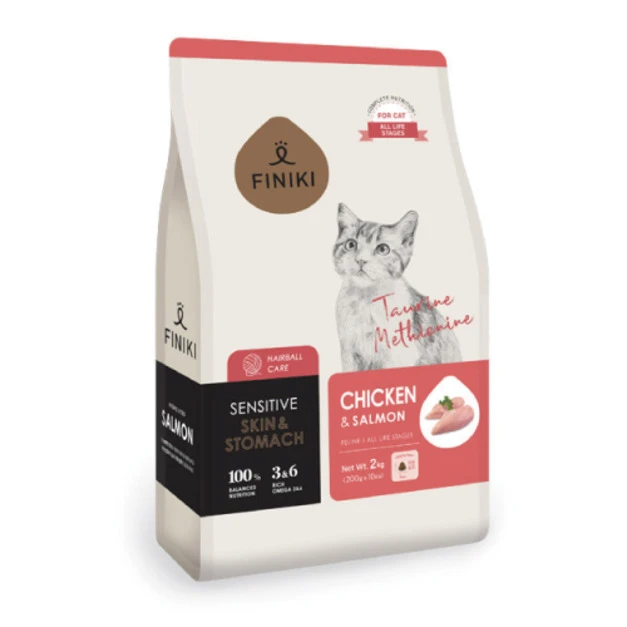 Finiki 菲尼奇 貓用舒敏護膚系列-雞肉&鮭魚 2kg