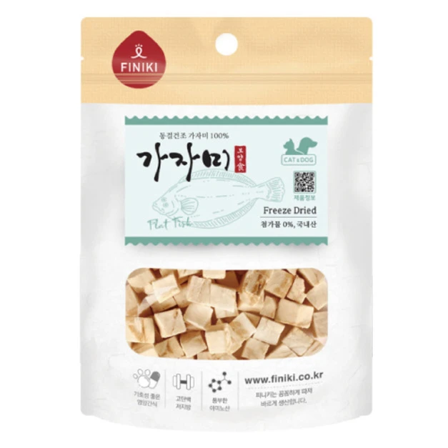 Finiki 菲尼奇 鮮味凍乾系列-比目魚 20g