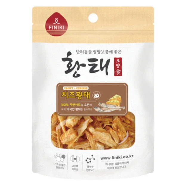 Finiki 菲尼奇 酥脆口感系列-起司黃線狹鱈 34g