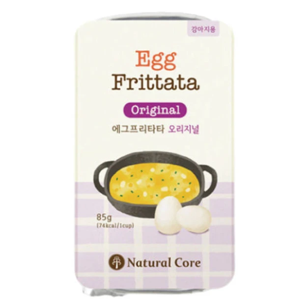 韓國 NATURAL CORE 自然核心 義式烘蛋-原味雞蛋 85g