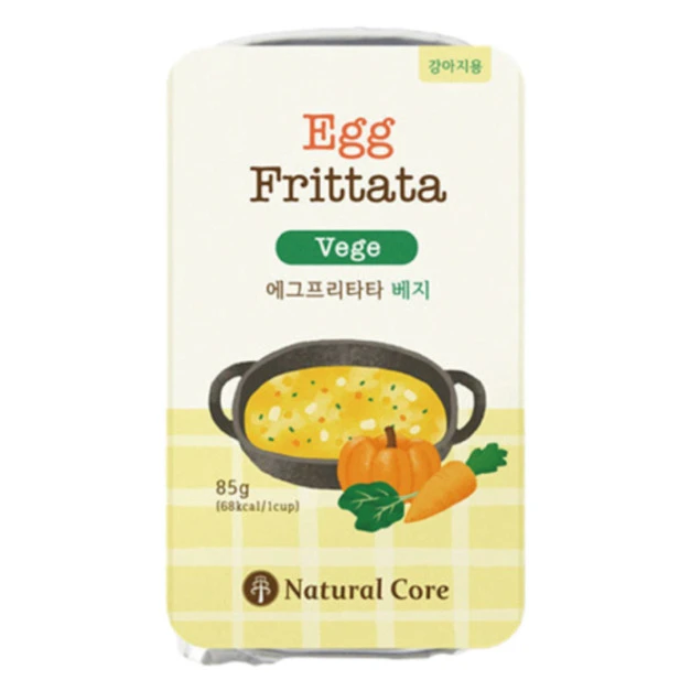 韓國 NATURAL CORE 自然核心 義式烘蛋-蔬菜雞蛋 85g