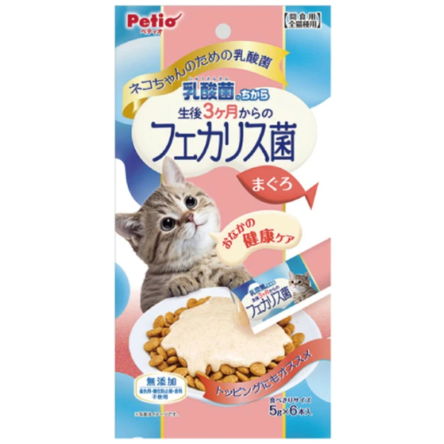 Petio 乳酸菌貓肉泥-鮪魚 5gx6入