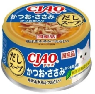 (箱售24罐入）日本 CIAO 高湯罐 /75g