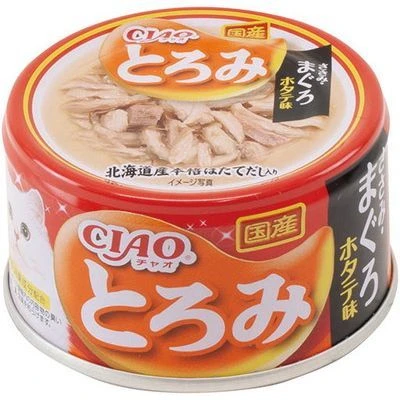 (箱售24罐入)【日本CIAO】多樂米濃湯罐 雞柳鮪魚扇貝味