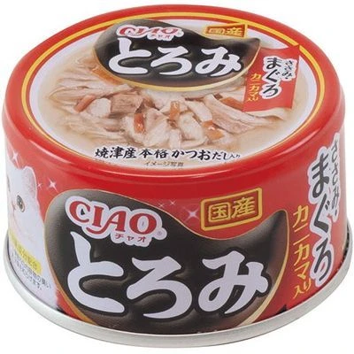 (箱售24罐入）【日本CIAO】多樂米濃湯罐 雞柳鮪魚配蟹肉棒