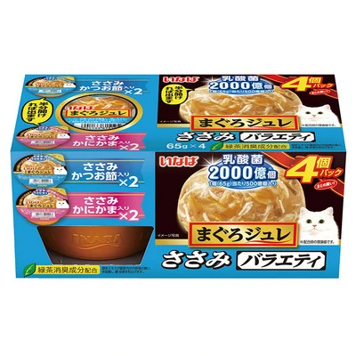 (箱售24罐入）【日本CIAO】乳酸菌鮪魚果凍杯 /4入 口味任選