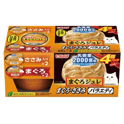 (箱售24罐入）【日本CIAO】乳酸菌鮪魚果凍杯 /4入 口味任選