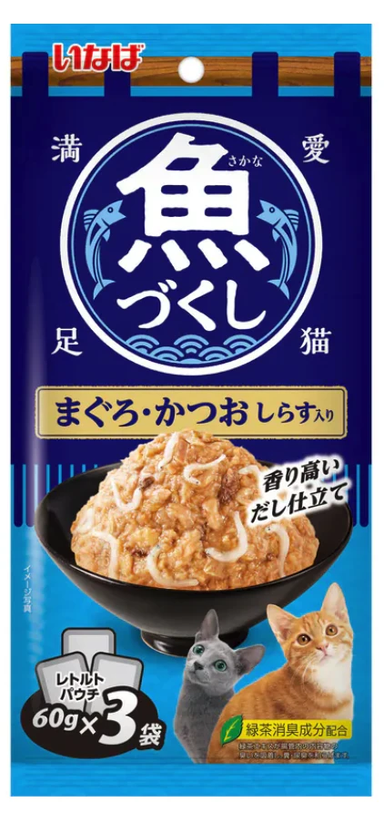 【日本CIAO】魚盛系列 60g/3袋入 口味任選