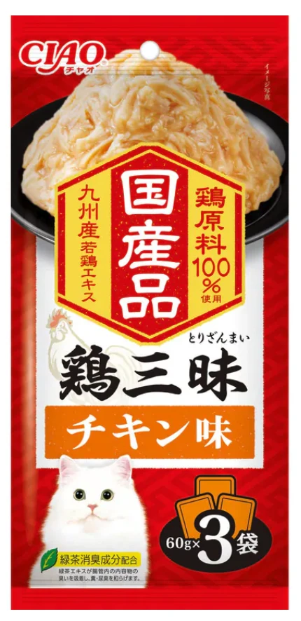 【日本CIAO】雞三昧系列 60g*3包 口味任選