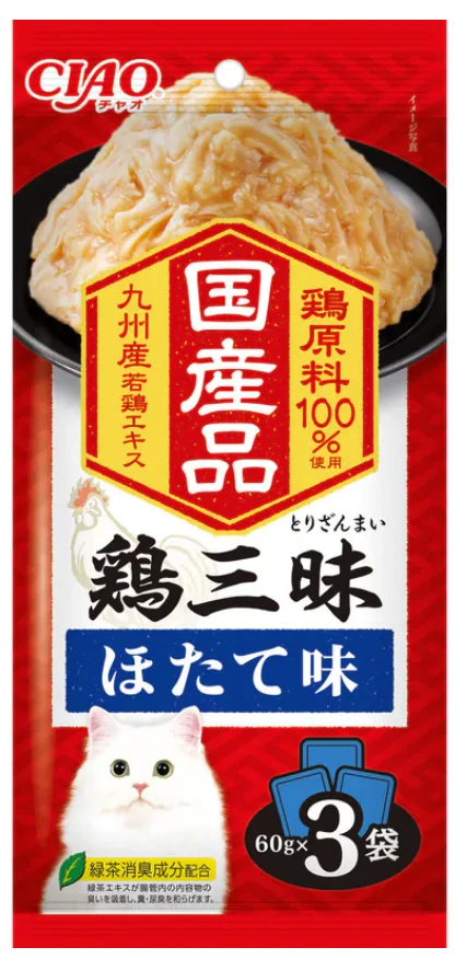 【日本CIAO】雞三昧系列 60g*3包 口味任選