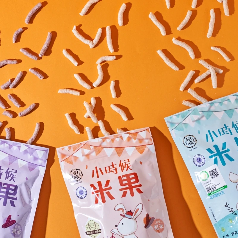 小時候米果│紅米80g/包