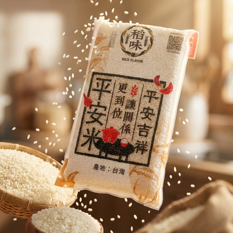 稻味平安米|台南11號CNS一等米|台灣好米推薦 (產銷履歷) 從寶寶的第一口副食品,到辦公室的低卡解饞,滿足全家人的健康米零食。