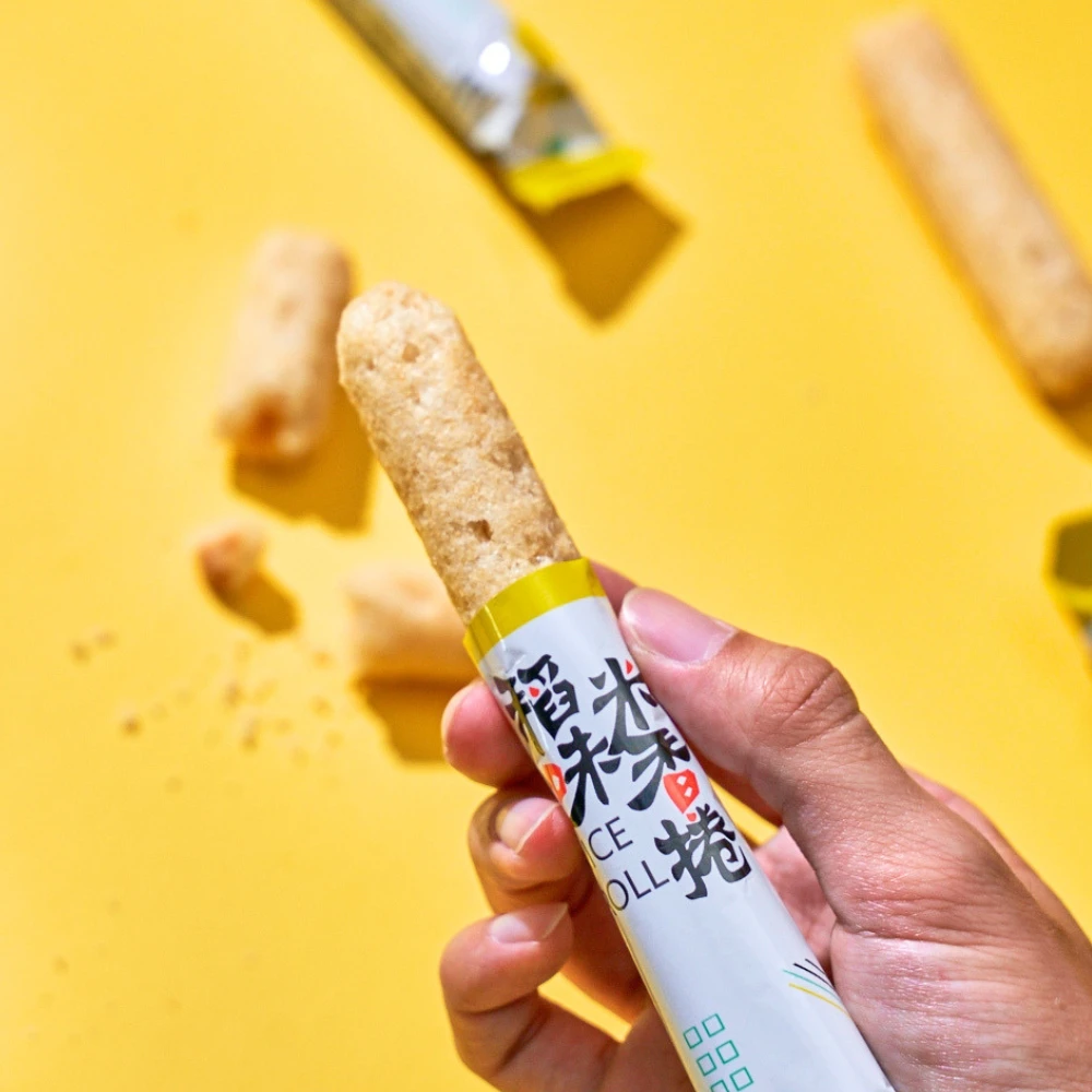 米香捲│牛奶蛋黃178g/18入/包