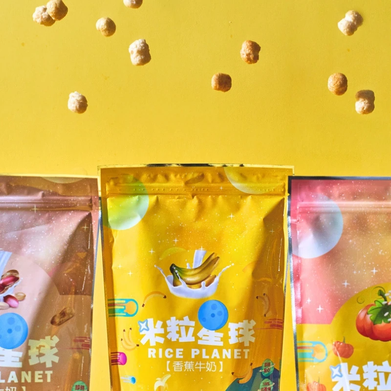 米粒星球│香蕉牛奶100g/包