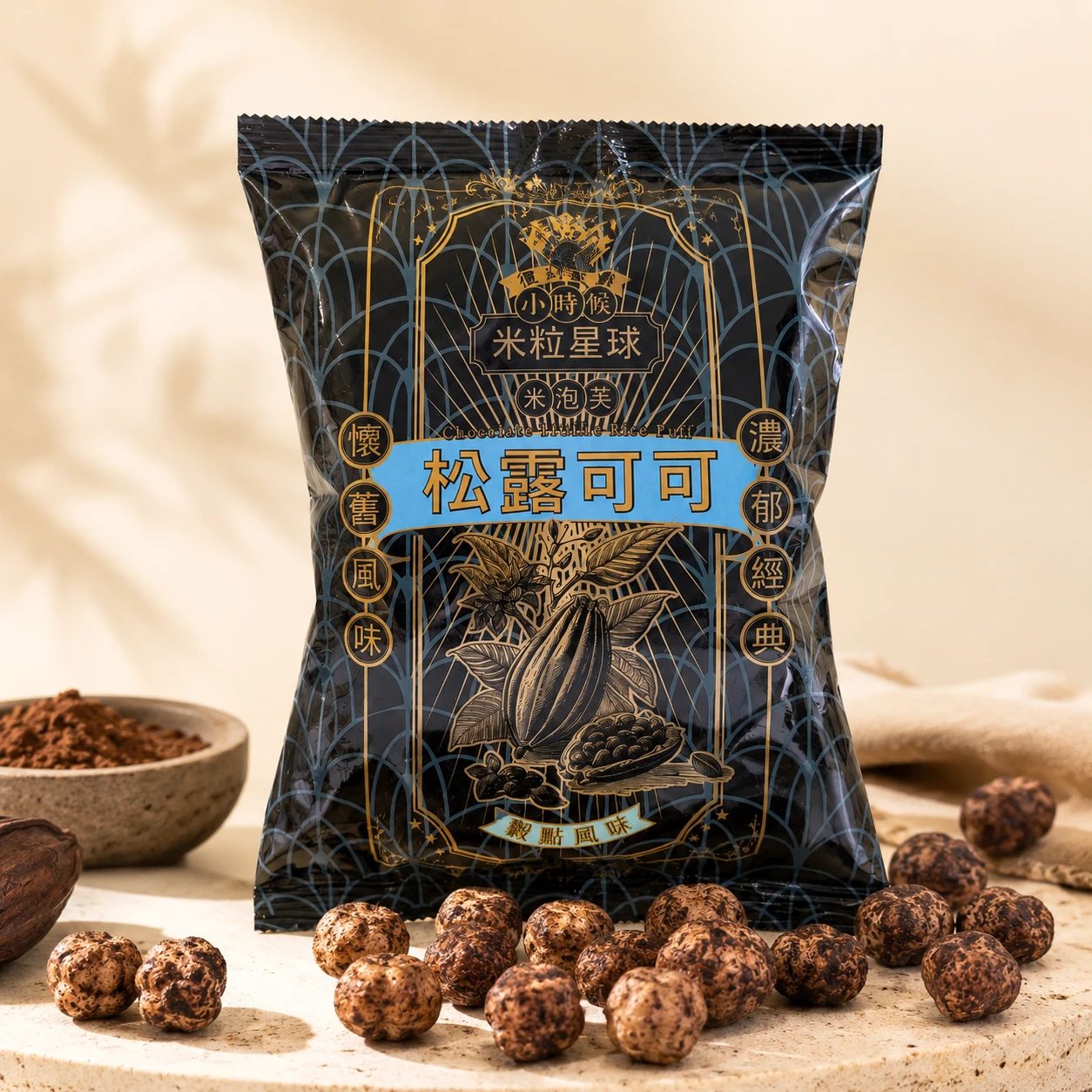 米粒星球│松露可可60g/包