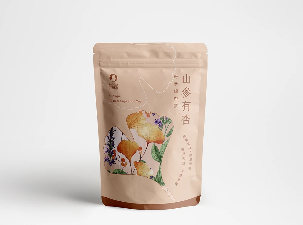 山參有杏 - 丹參銀杏茶 (量販包)