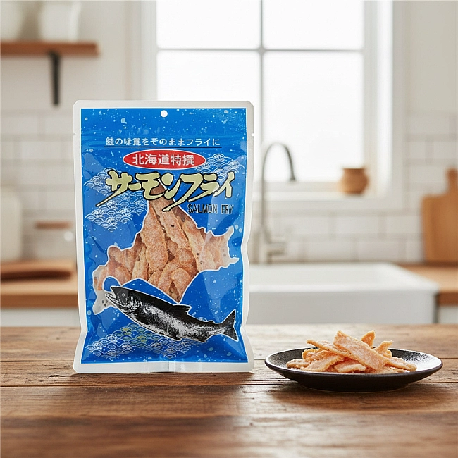 北海道炸鮭魚片 Salmon Fry