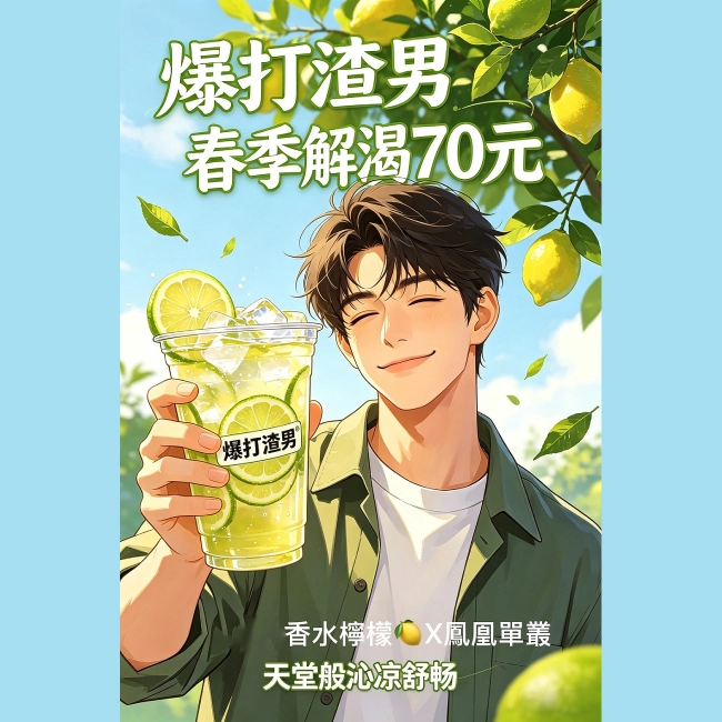 爆打渣男(烏龍.香檸檬茶)