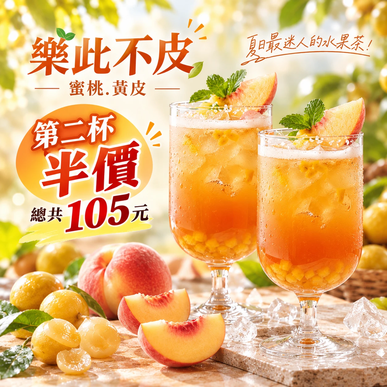 樂此不皮 第二杯半價(門市)