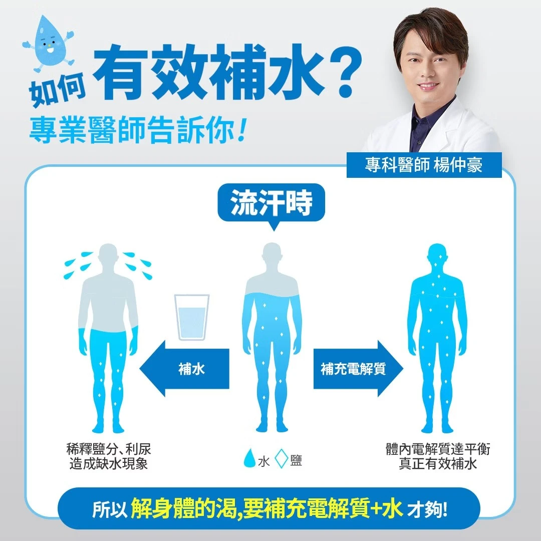 電解質不足有哪些?要怎麼補充