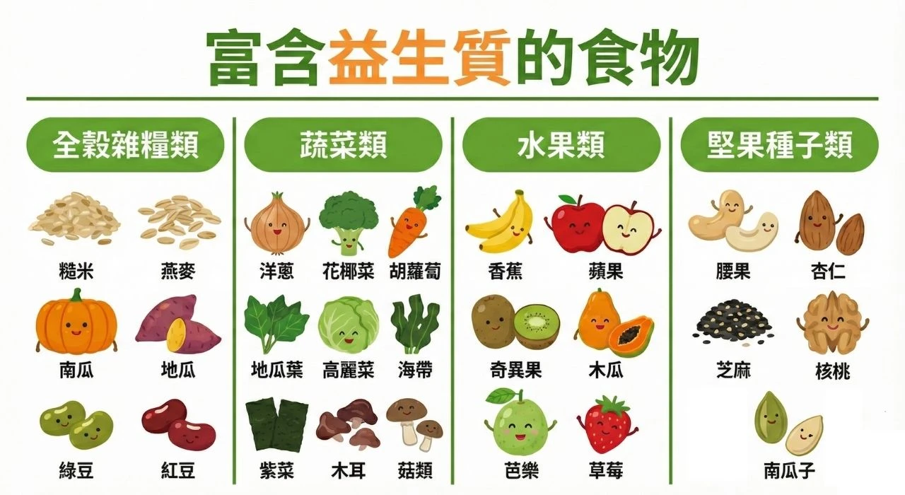 益生質食物