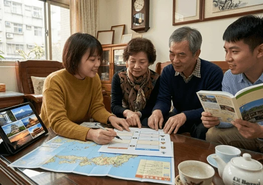 長輩出國旅遊注意