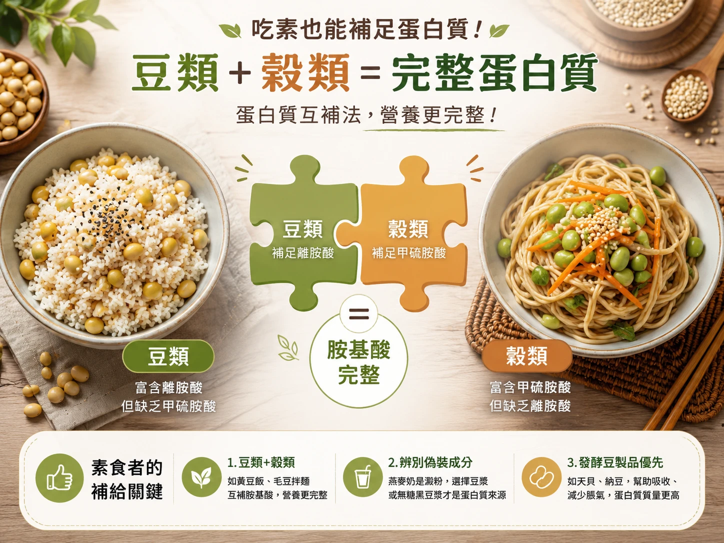 素食者的減肥蛋白質食物清單