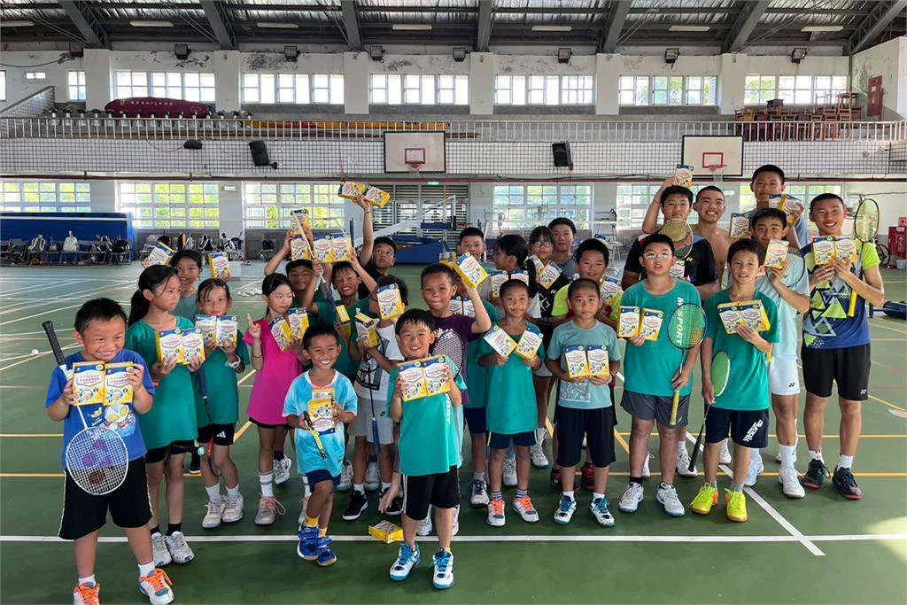 跨海支援綠島羽球隊營養補給！船井高成長「圓夢贊助計畫」累積贊助25校、3,000多位學童！