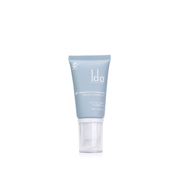 ★保養級洗顏-益玻米★船井®Ido®益生肌玻尿酸純米洗顏露50ml