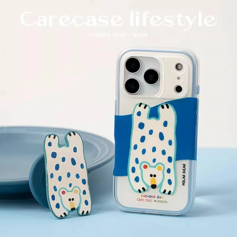 趴趴動物系列-趴趴北極熊 MagSafe iPhone 手機殼
