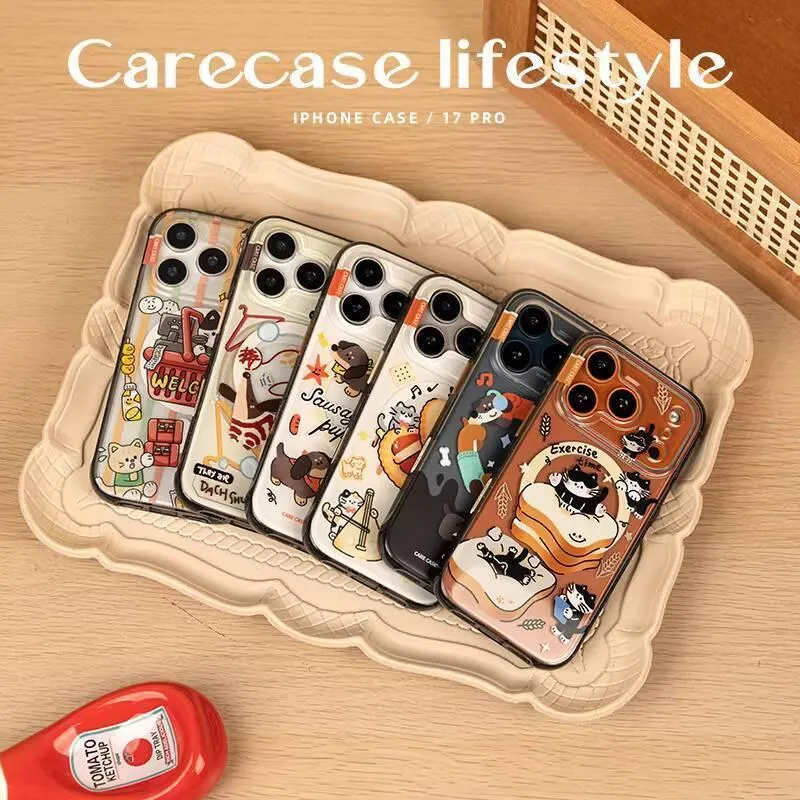 透黑彩點 MageSafe iPhone 手機殼