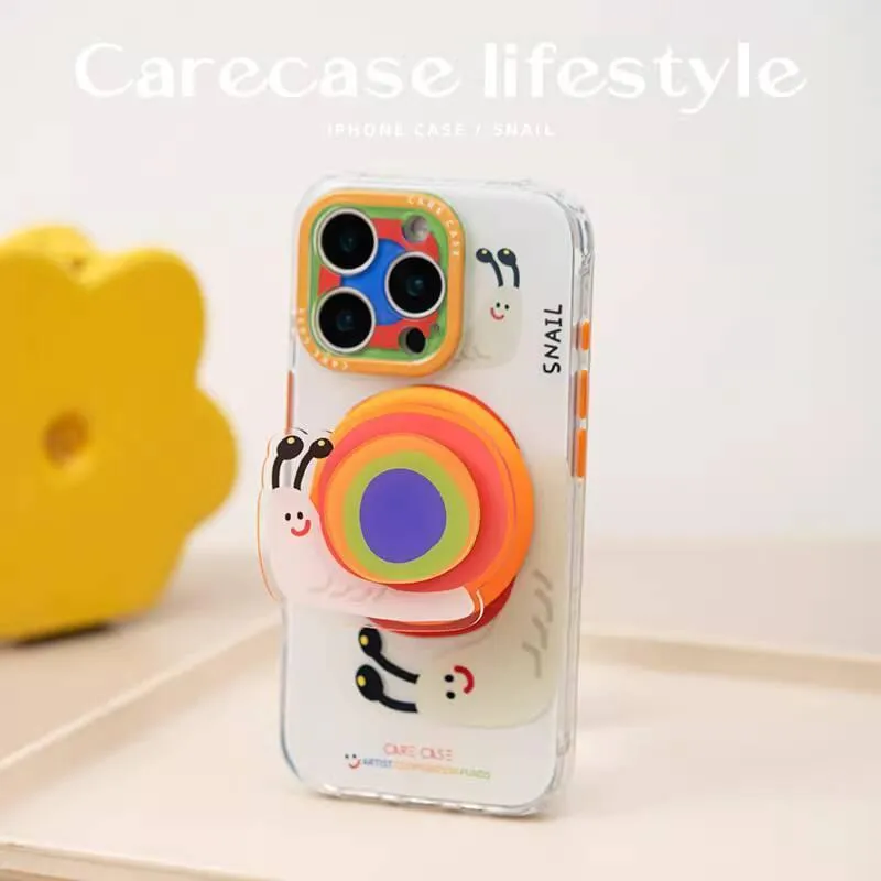 彩虹蝸牛 MageSafe iPhone 手機殼