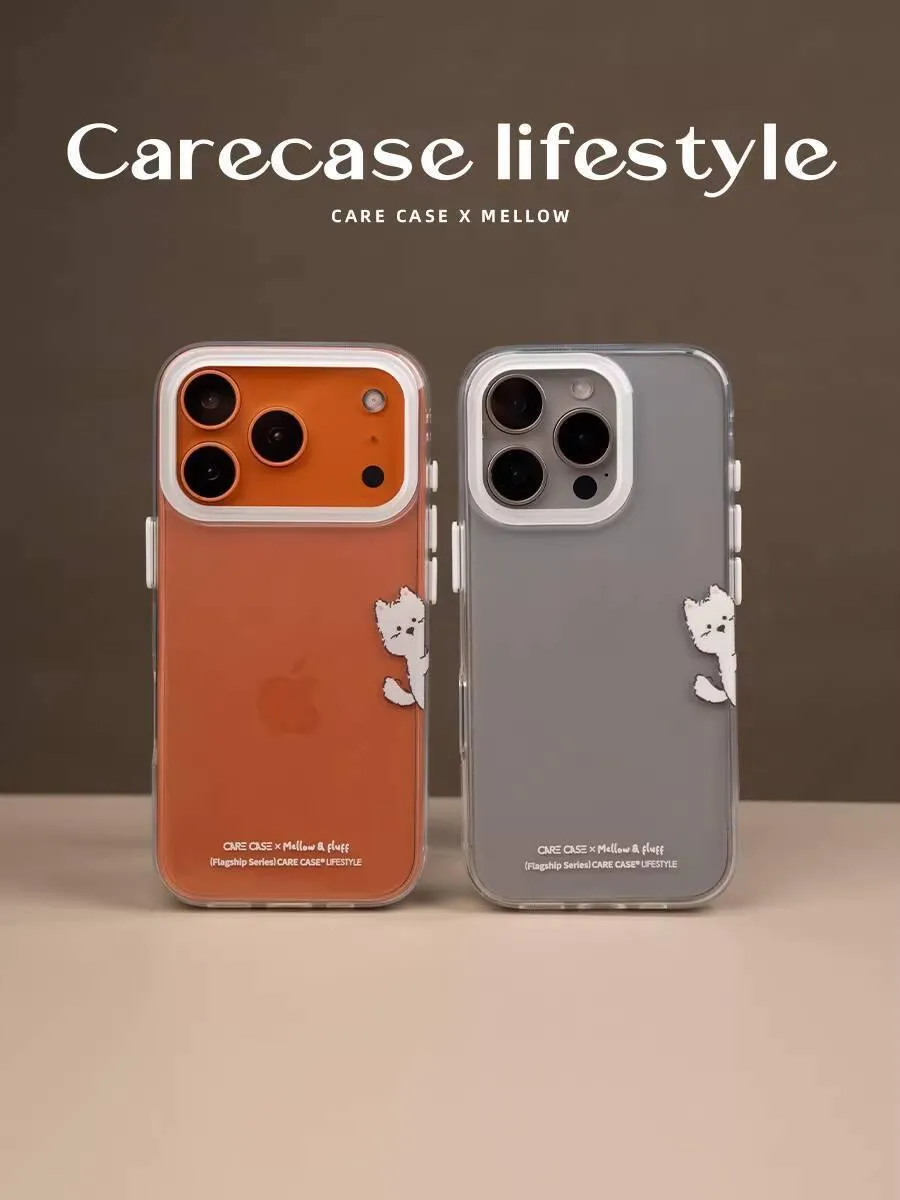 CARECASE x Mellow 聯名【探頭透明】iPhone 手機殼