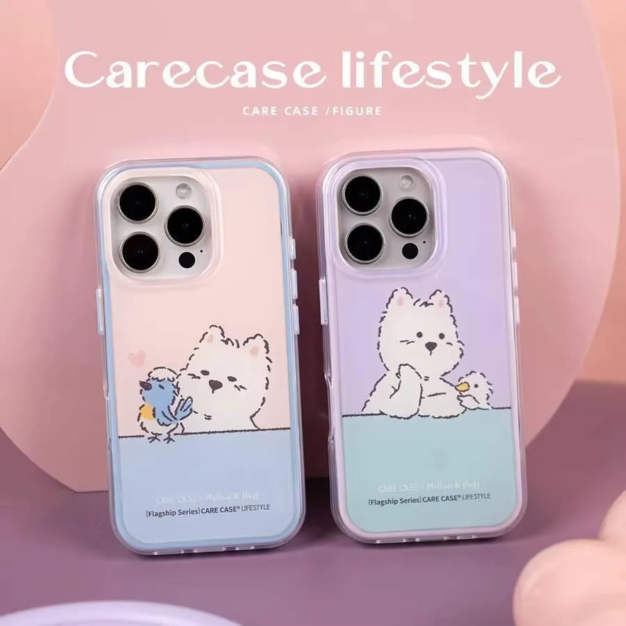 CARECASE x Mellow 聯名【發小呆/逗小鳥】iPhone 手機殼